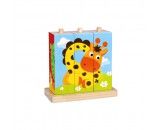 Blokpuzzel - dieren