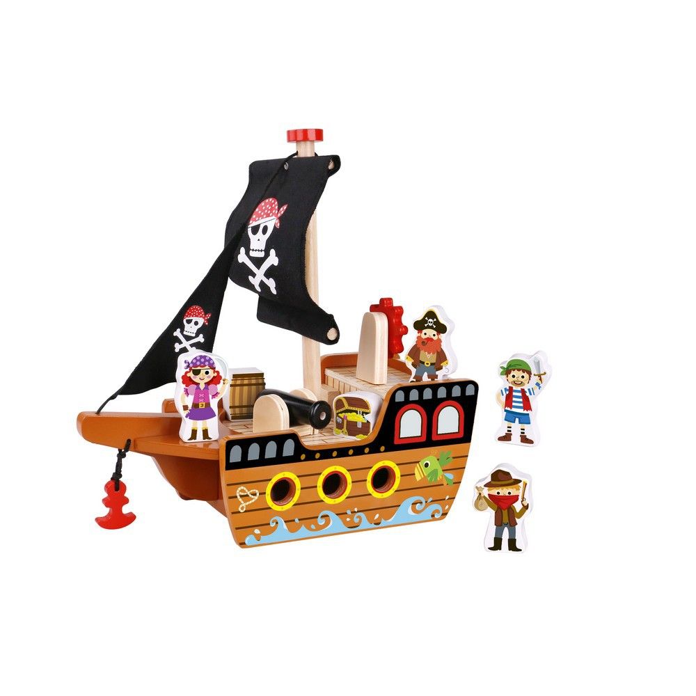Dankzegging Outlook oven Bestel Piratenschip (Voertuigen) - houten speelgoed